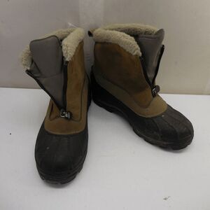 SOREL Snow Angel 200g Thermolite Tan Suede Sherpa Lined Snow Boots Womens Size 9